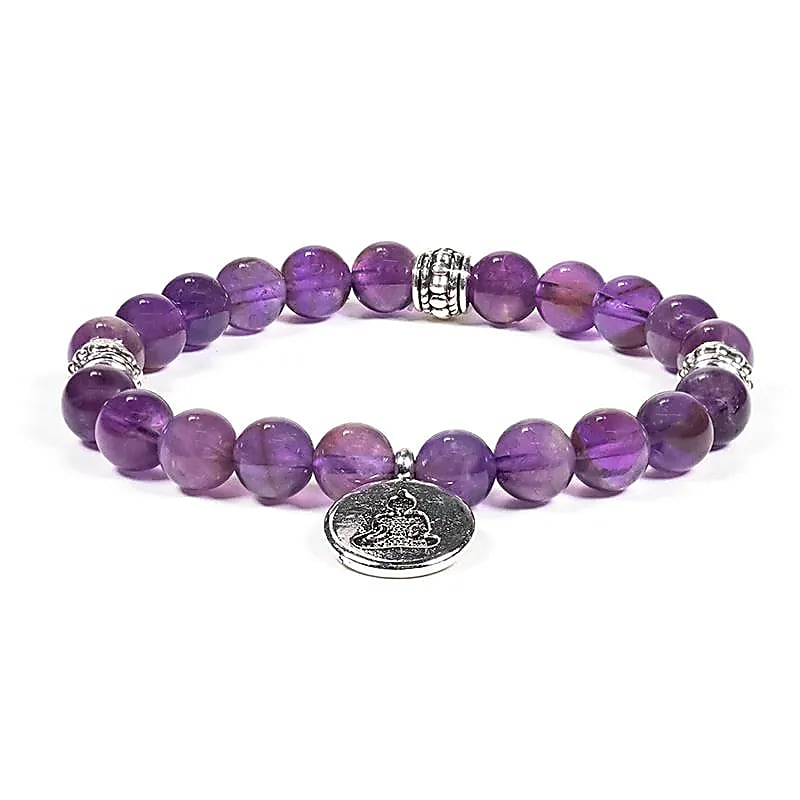 Armband - Amethyst Buddha