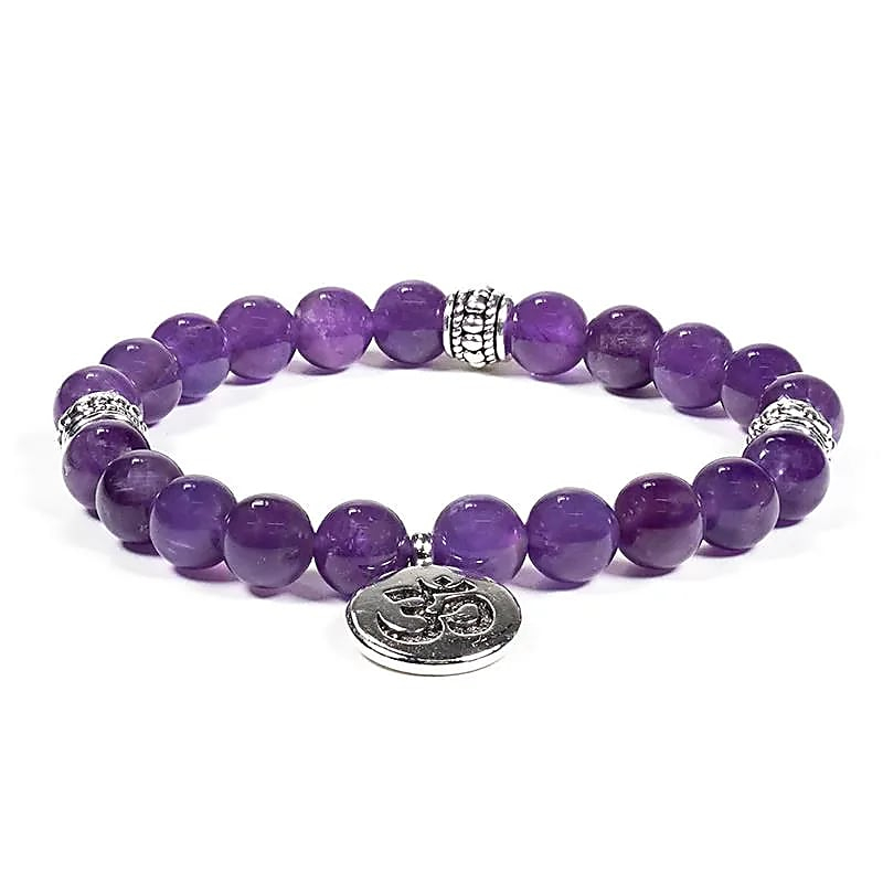 Armband - Amethyst Om