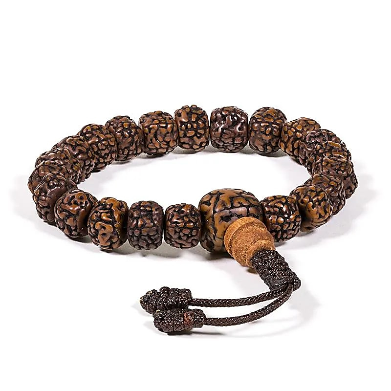 Armband - Polierte Rudraksha