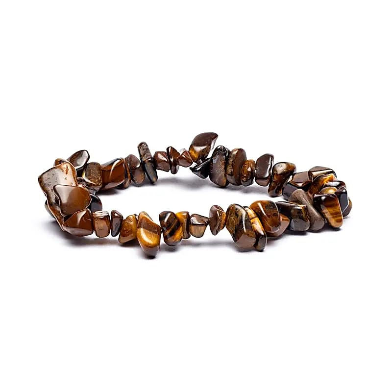 Armband - Tigerauge - kleine Stücke, elastisch