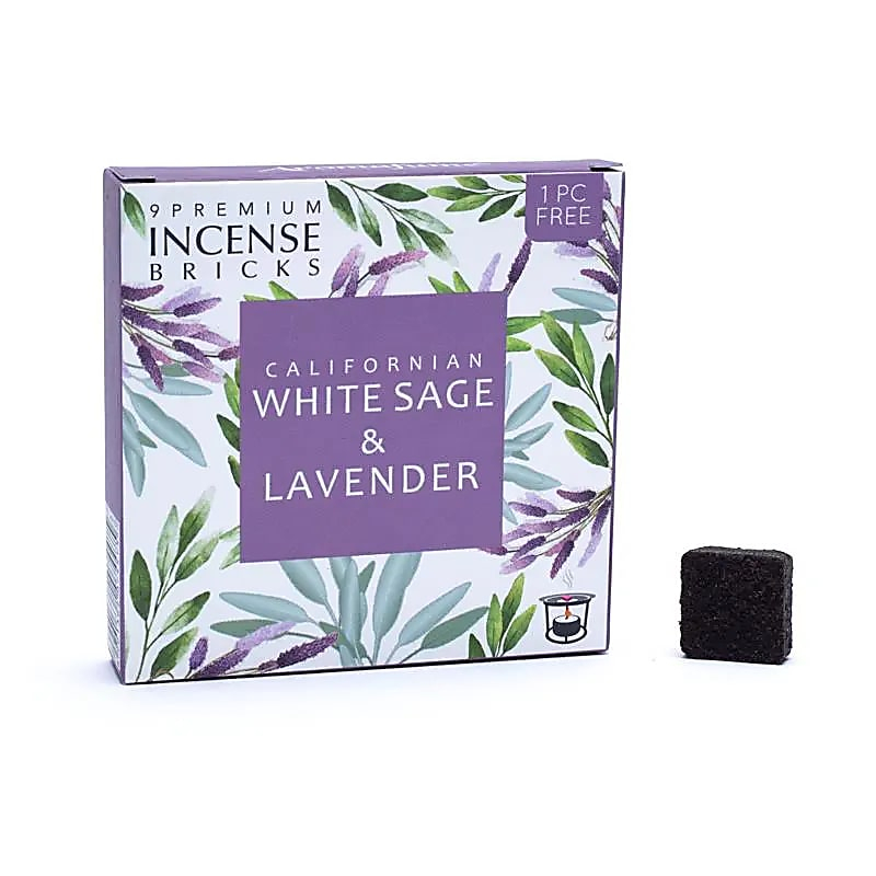 Aromafume Weihrauchblöcke - Weiße Salbei und Lavendel