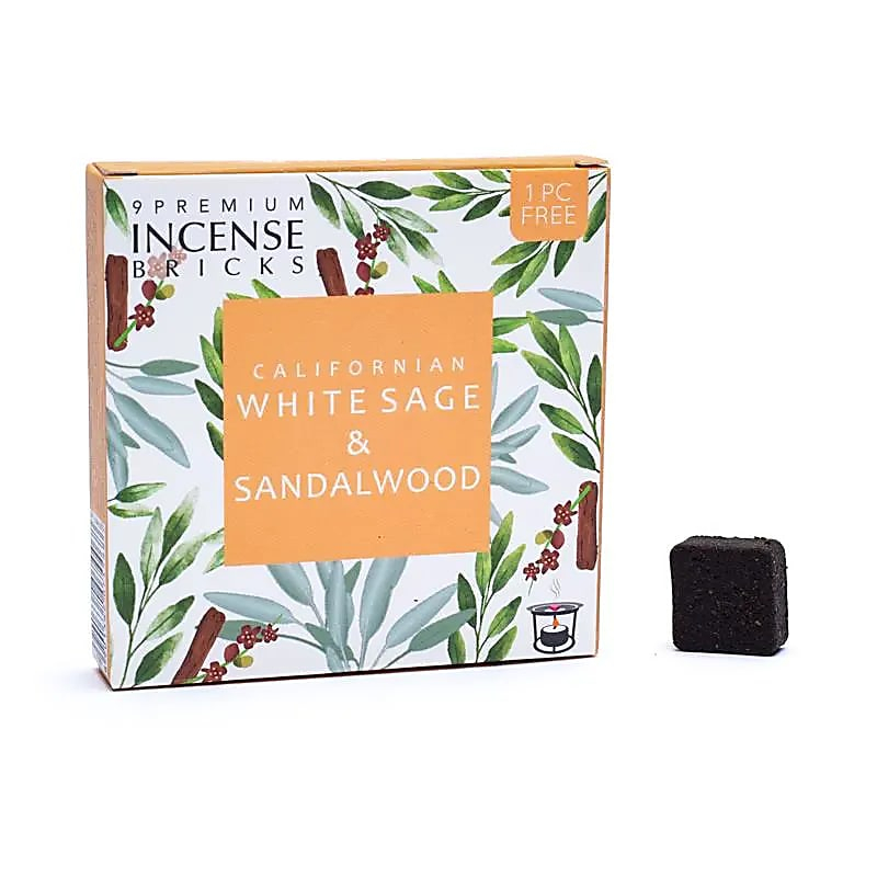 Aromafume Weihrauchblöcke - Weißer Salbei und Sandelholz
