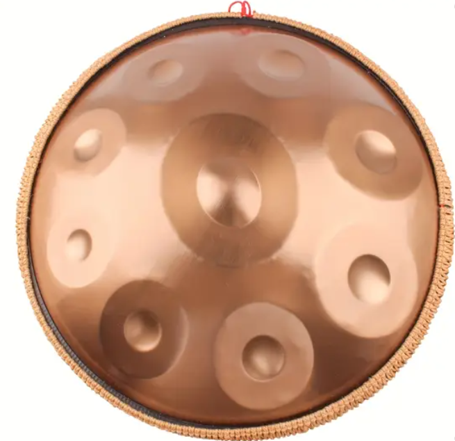 Authentische Handpan D Kurd Moll 440hz 9 Töne 46 cm