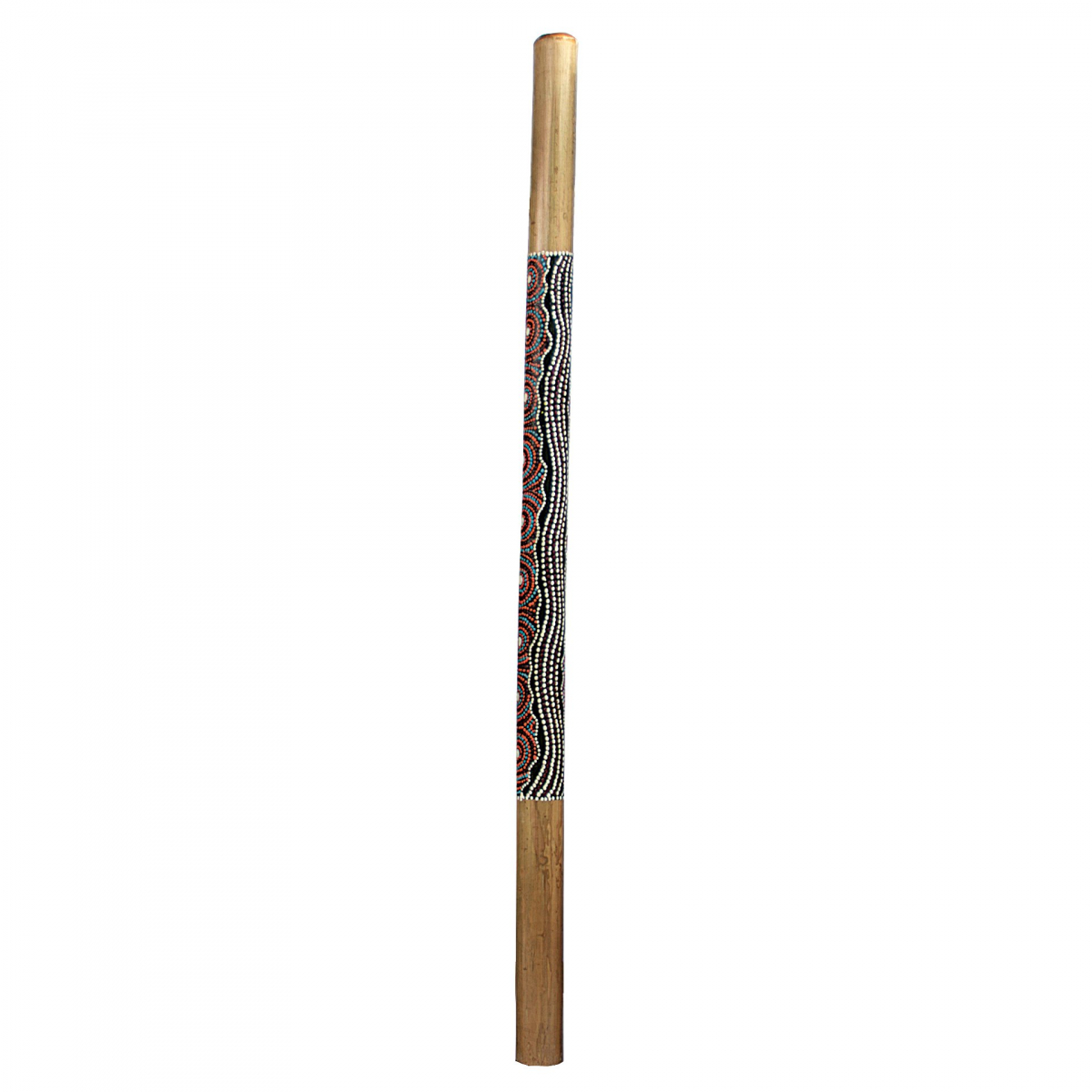 Bemaltes Bambus-Didgeridoo 120cm