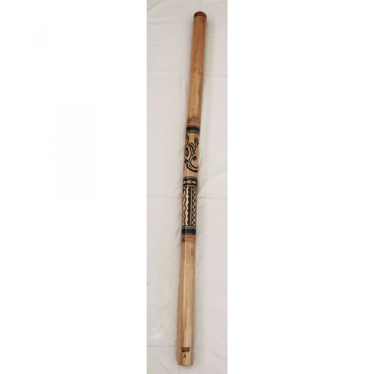 Didgeridoo Bambus mit Maori Tattoo in A-Stimmung 145 cm