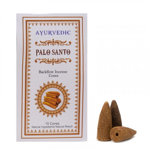 Duftkegel mit fließendem Rauch AYURVEDIC Palo Santo