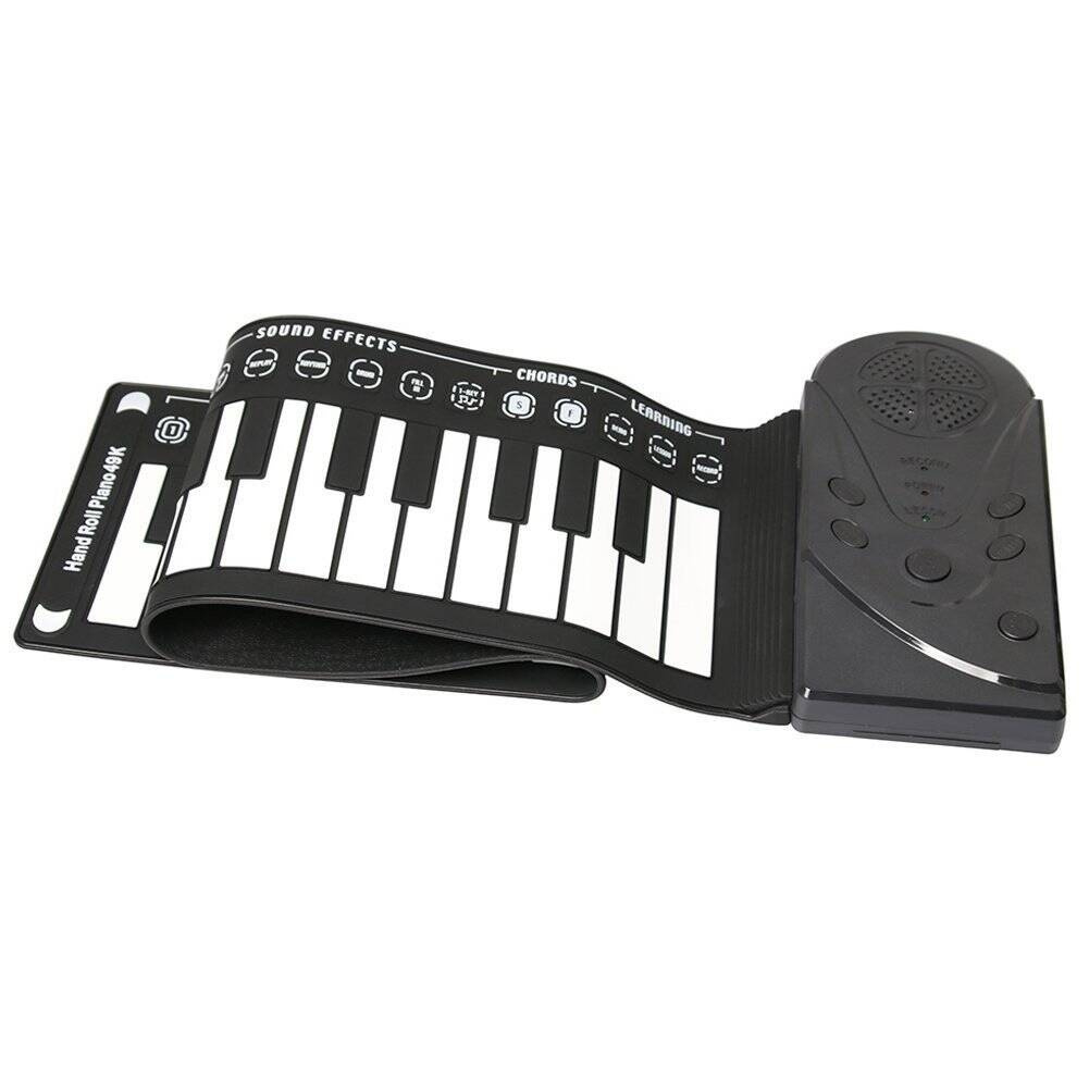 Faltbares Rollpiano Kera Audio PD49, 49 Tasten, 16 Klänge