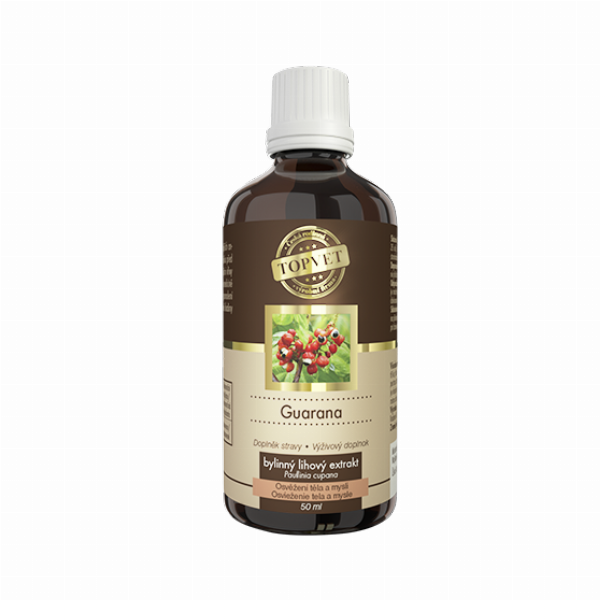 Guarana Tinktur - Tropfen - Anregende Wirkung, verringert das Gefühl von Müdigkeit