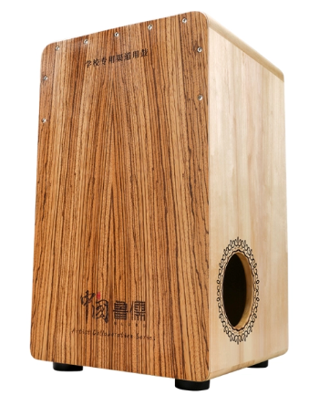 Hluru Zebraholz Weißer Tiger Cajon 49CN-ZW
