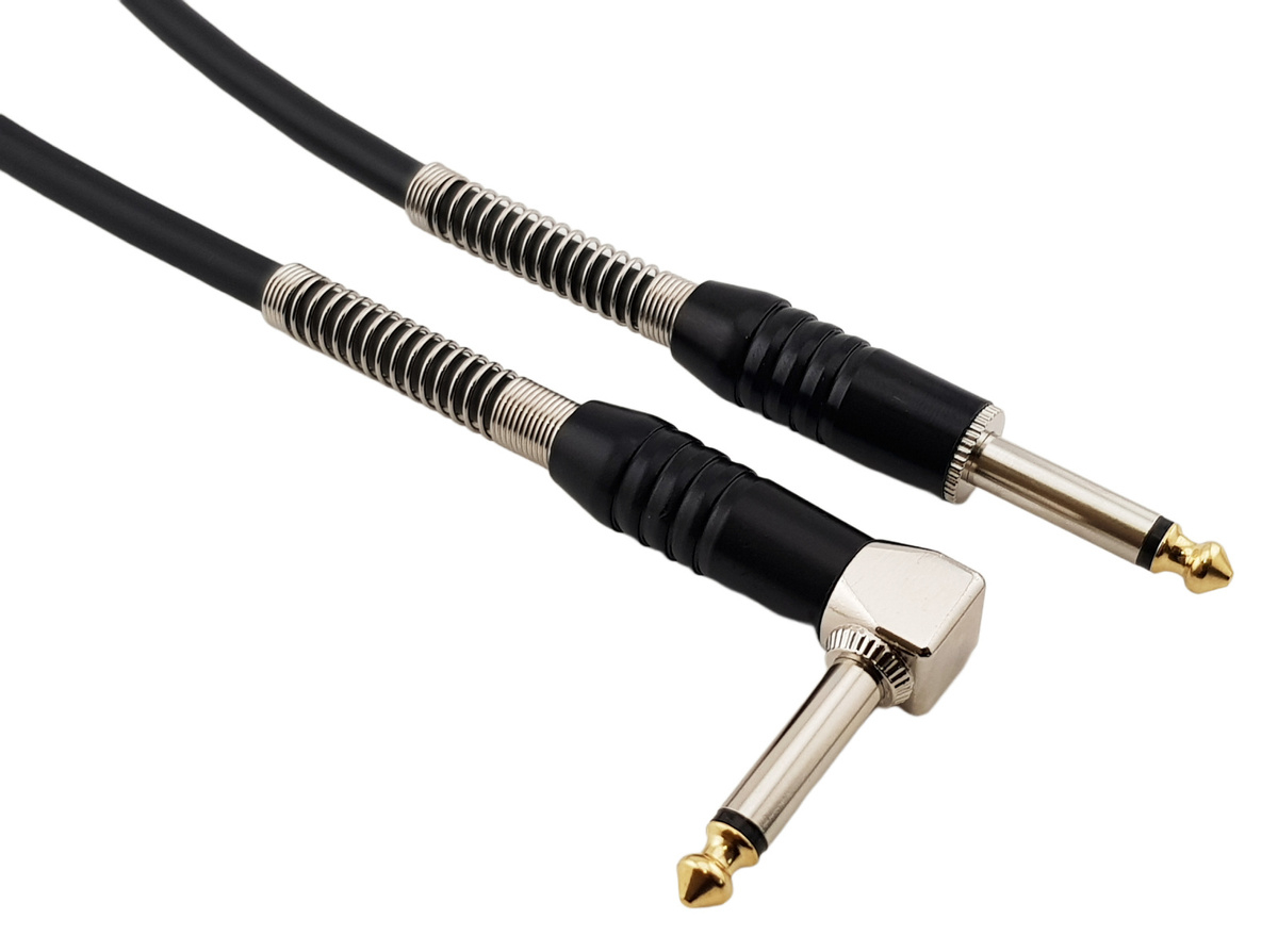 Instrumentenkabel von Red's Music - Jack 6.3mm/Jack 6.3mm GC0250 3m Handarbeit