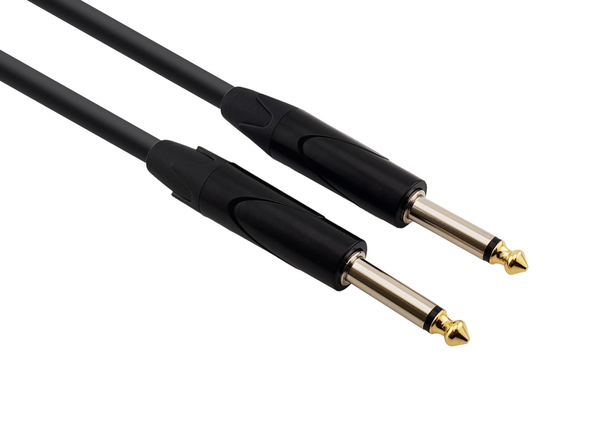 Instrumentenkabel von Red's Music - Jack 6.3mm/Jack 6.3mm GC1150BX 5m Handgefertigt