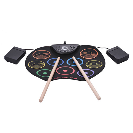 KERA AUDIO G766 – elektronische Roll-Drums mit Pedalen