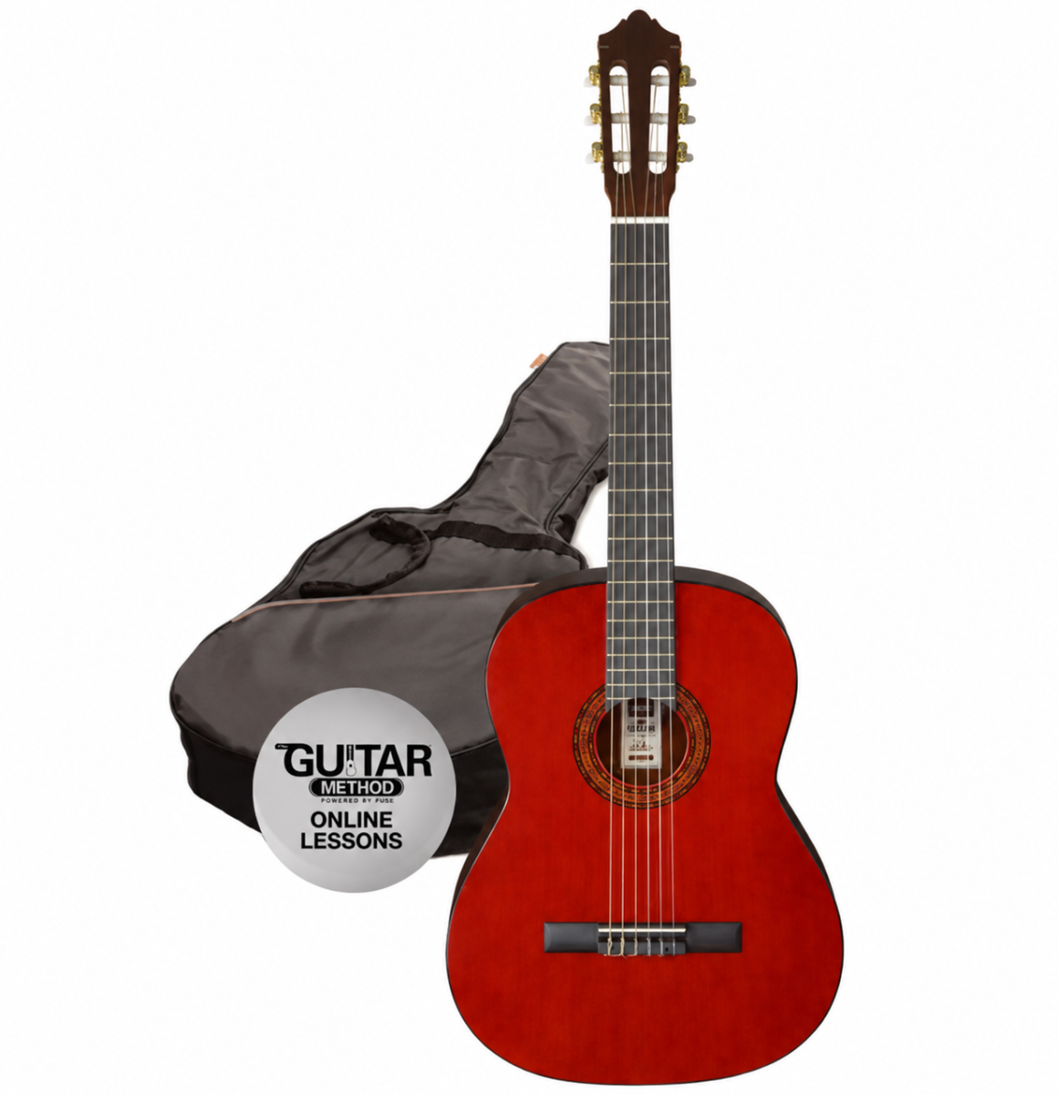 Klassische Gitarre Ashton 4/4 SPCG 44 AM Pack (natur)