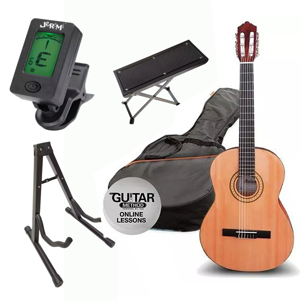 Klassische Gitarre Ashton 4/4 SPCG 44 BR Super Pack Molina