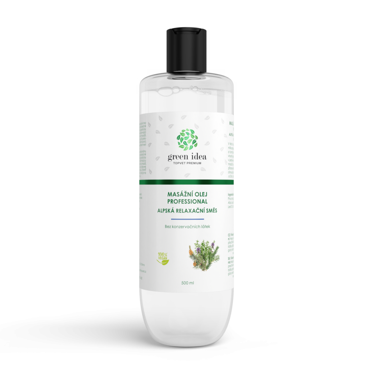 Massageöl - Alpine Entspannungsmischung, 500ml