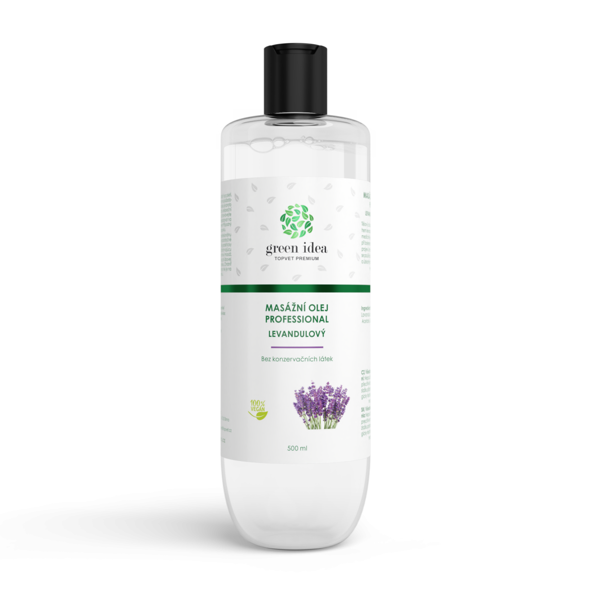 Massageöl - Lavendel, 500ml