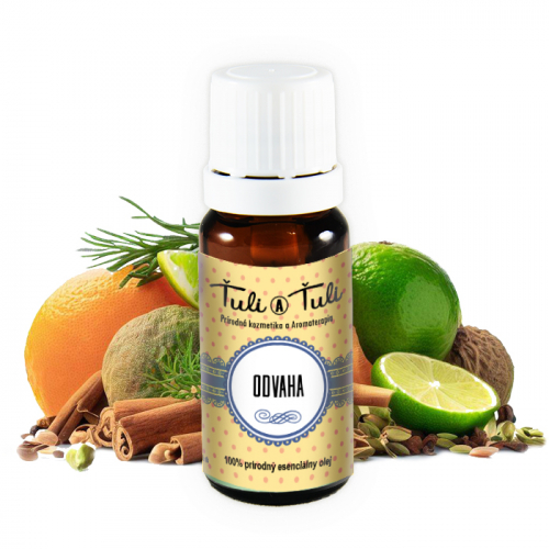 Mut zum natürlichen ätherischen Öl Tulsi und Tulsi