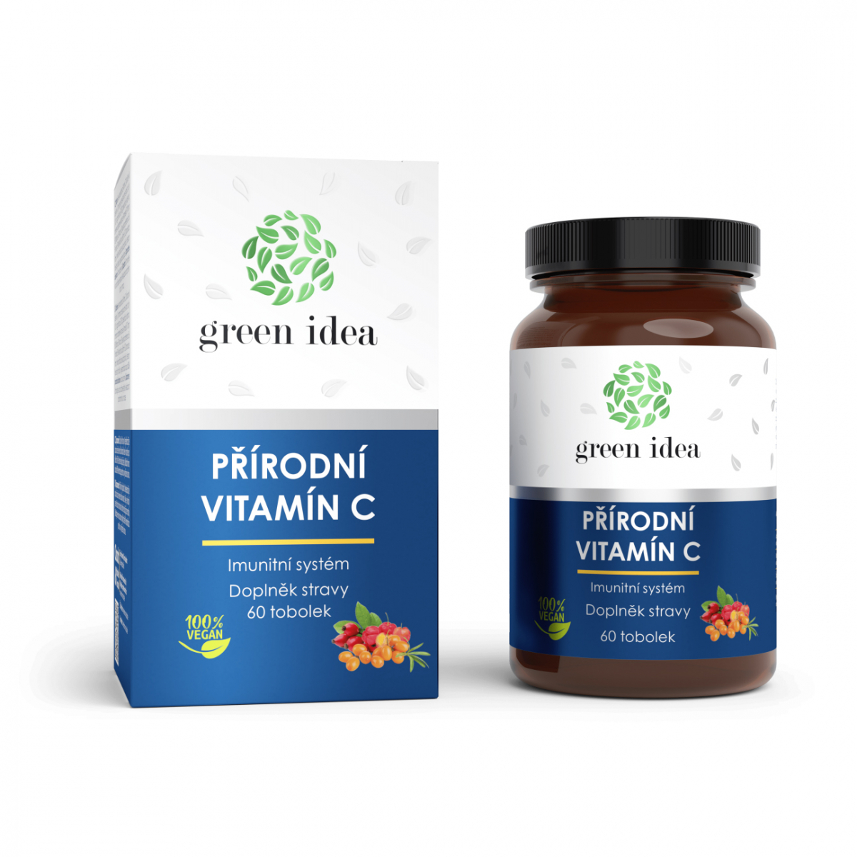 Natürliches Vitamin C - Immunsystem - Kapseln