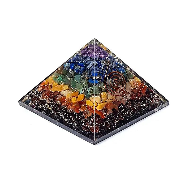 Orgonit-Pyramide – 7 Chakren