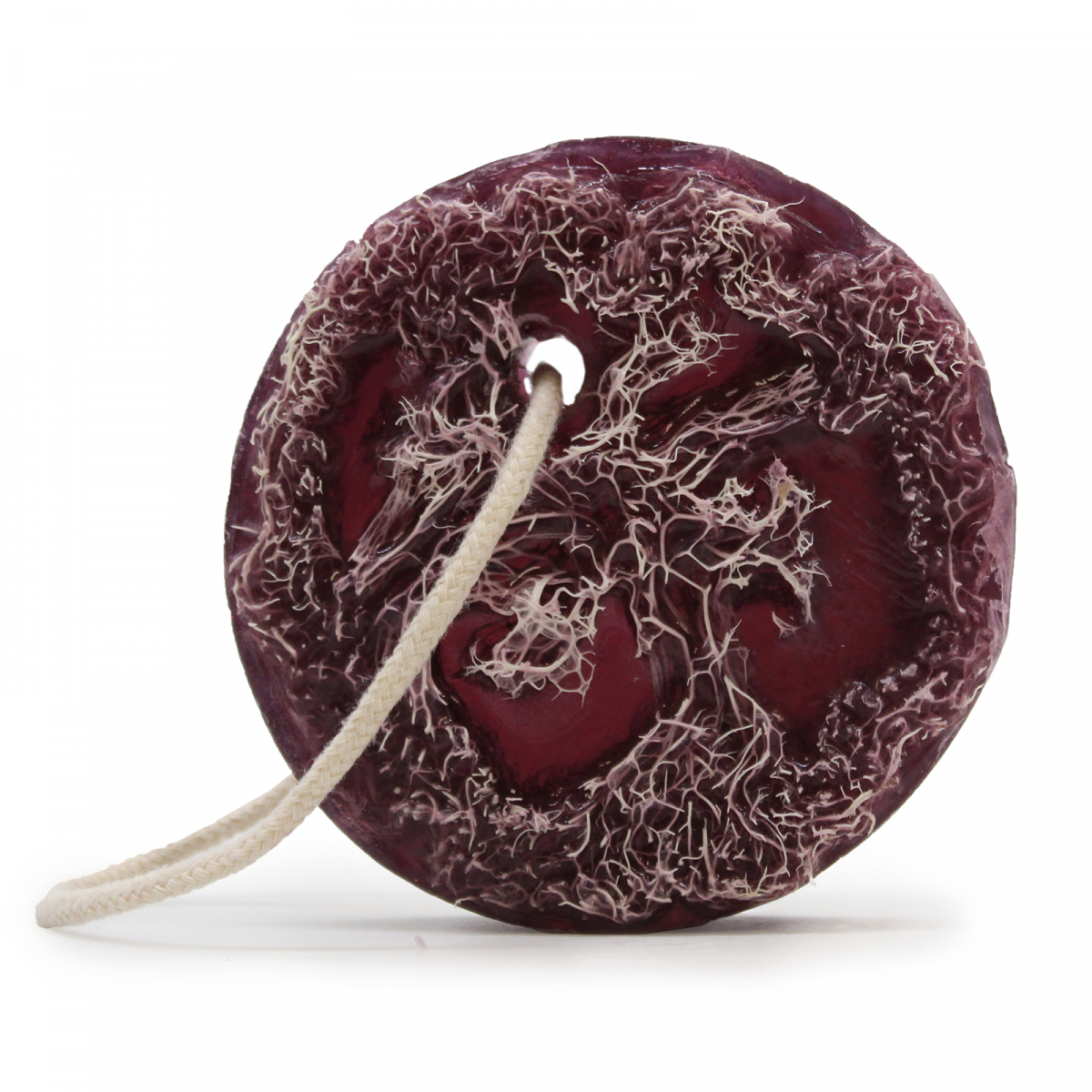 Peeling-Seife mit Luffa - Traube