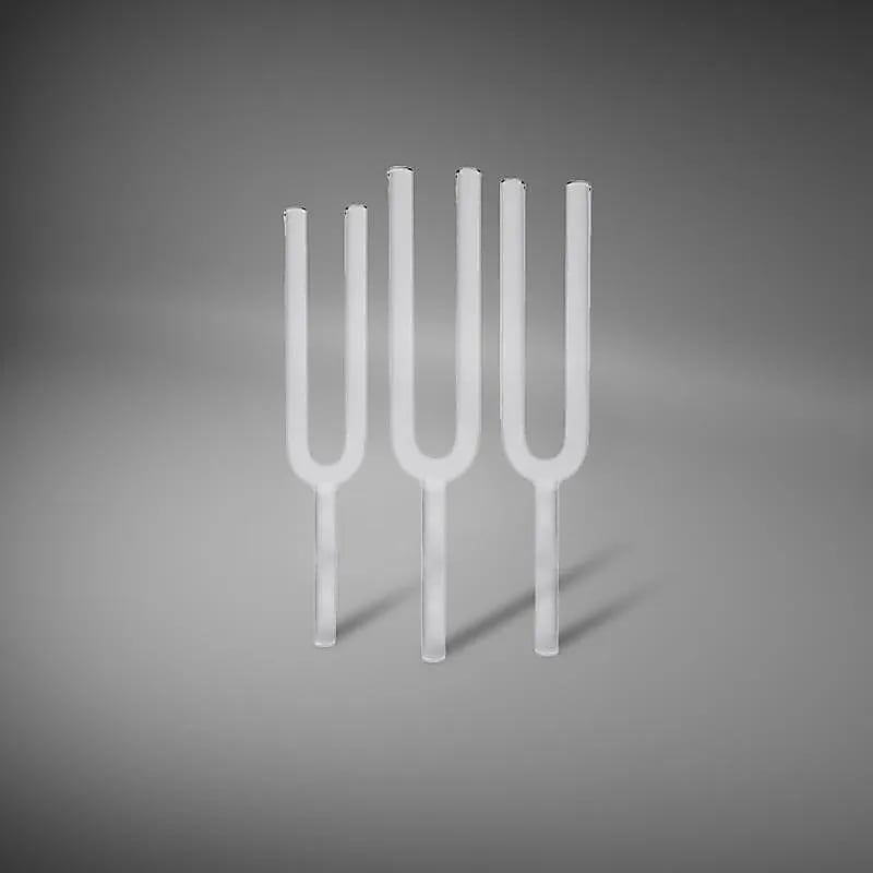 Quarzkristall-Stimmgeräte - Chakra Balancing Set 440 Hz (3 Stück)