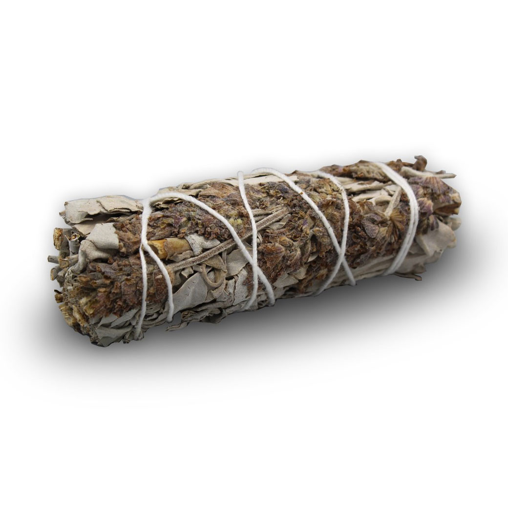 Räucherbündel 10cm - Weißer Salbei und Lavendel
