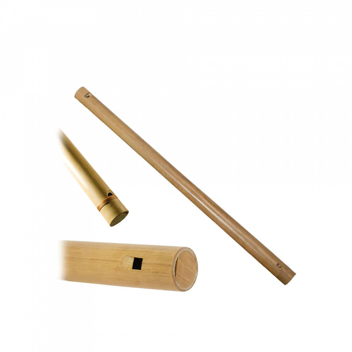 Rhythmische Flöte (Pfeife) in C-Stimmung - 61cm