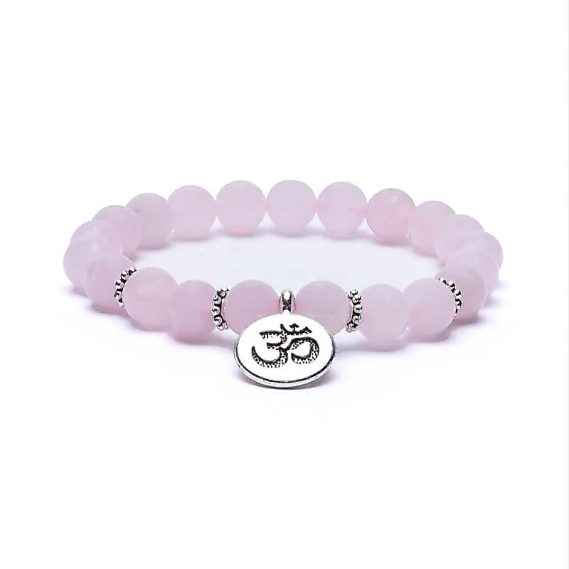 Rosenkranz Armband mit Om-Symbol, flexibel