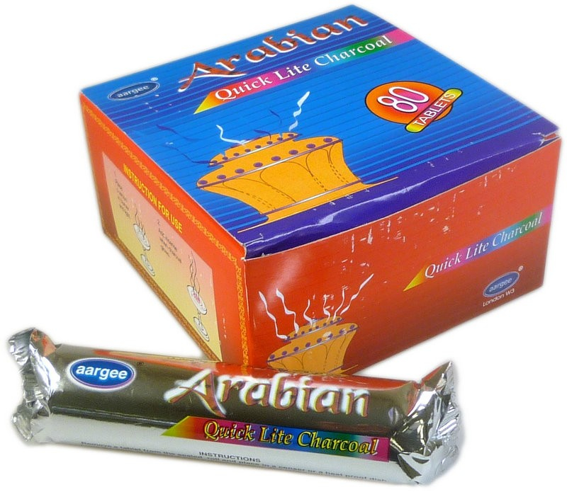 Schnellzündende Kohlen, 10 Stück