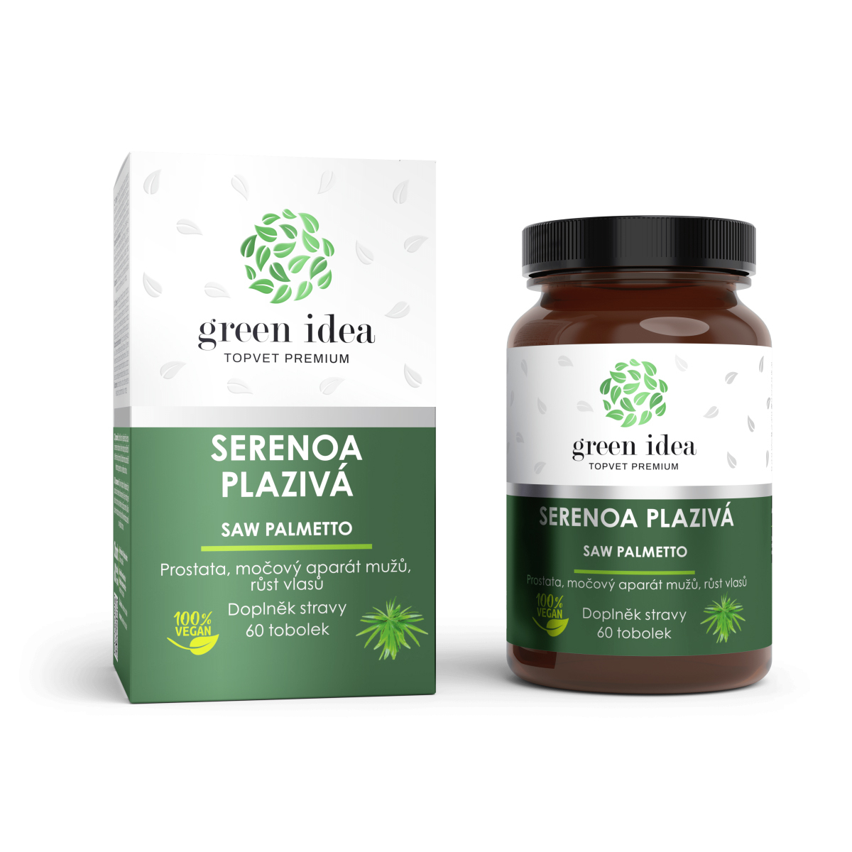 Serenoa Repens - Prostata, männliches Harnsystem, Haarwuchs - Kapseln