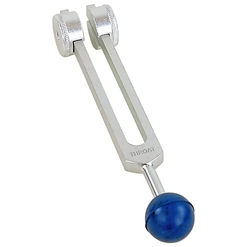 Stimmzungen mit Gewicht - 5. Chakra (Kehle / Vishuddha) 141,27 Hz - 10 cm