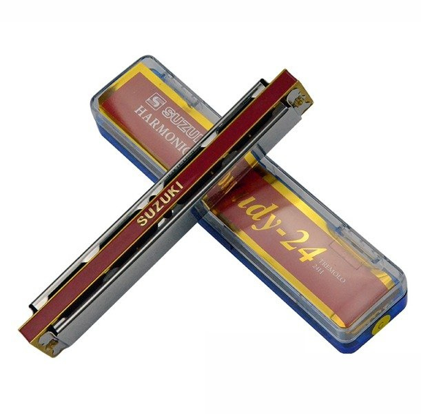 Suzuki Tremolo Mundharmonika Study-24 Stimmung C