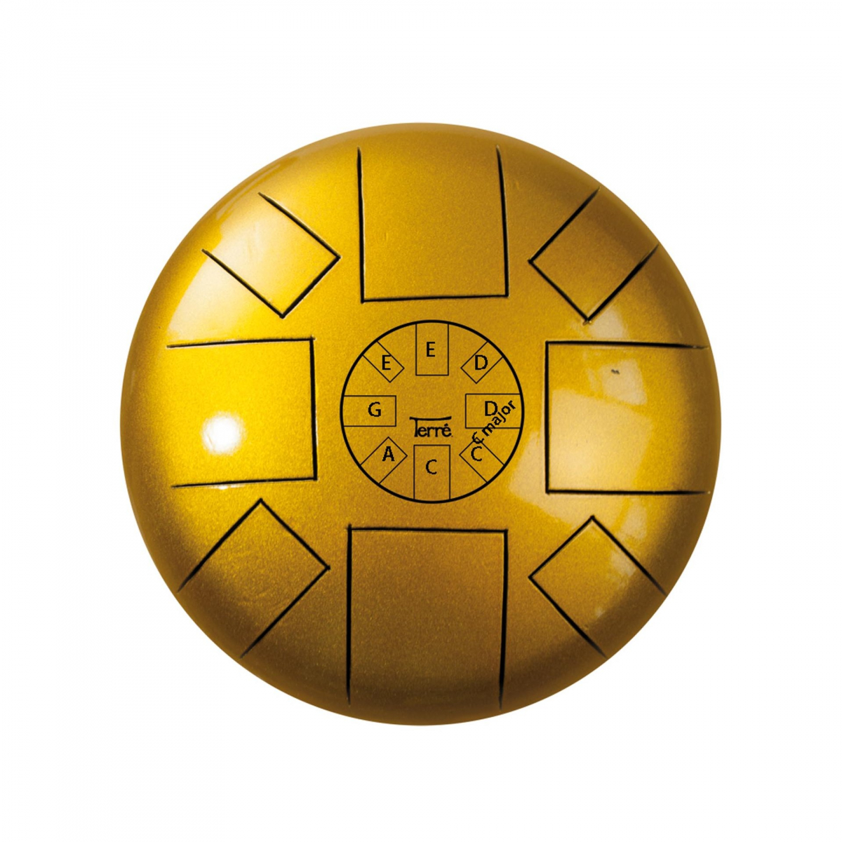 Tankdrum - Zungentrommel - C-Dur Pentatonik - Terré