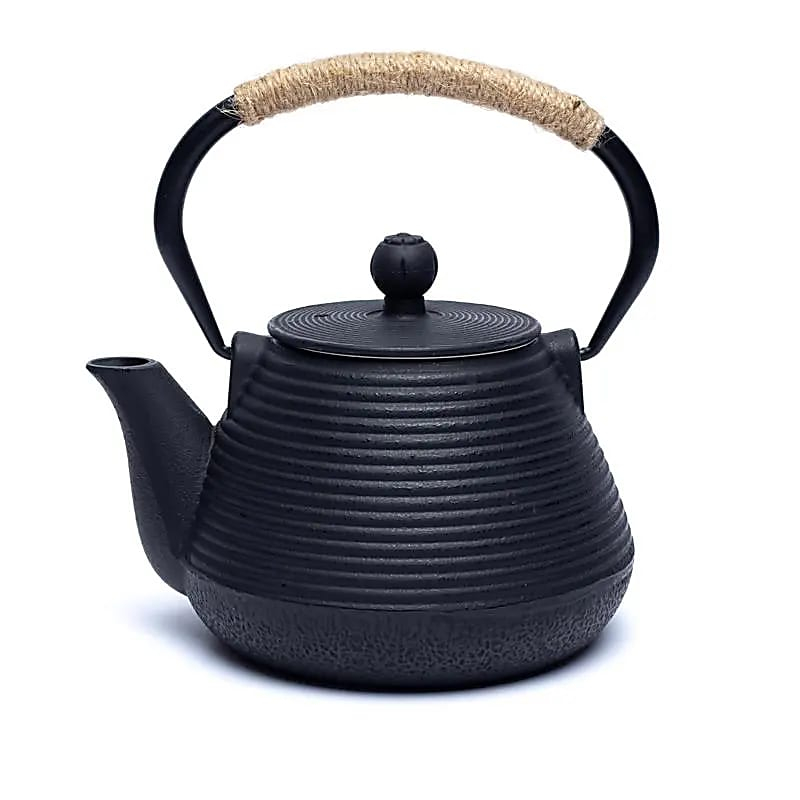 Tetsukyusu emaillierte Teekanne 1,0 l Schwarz
