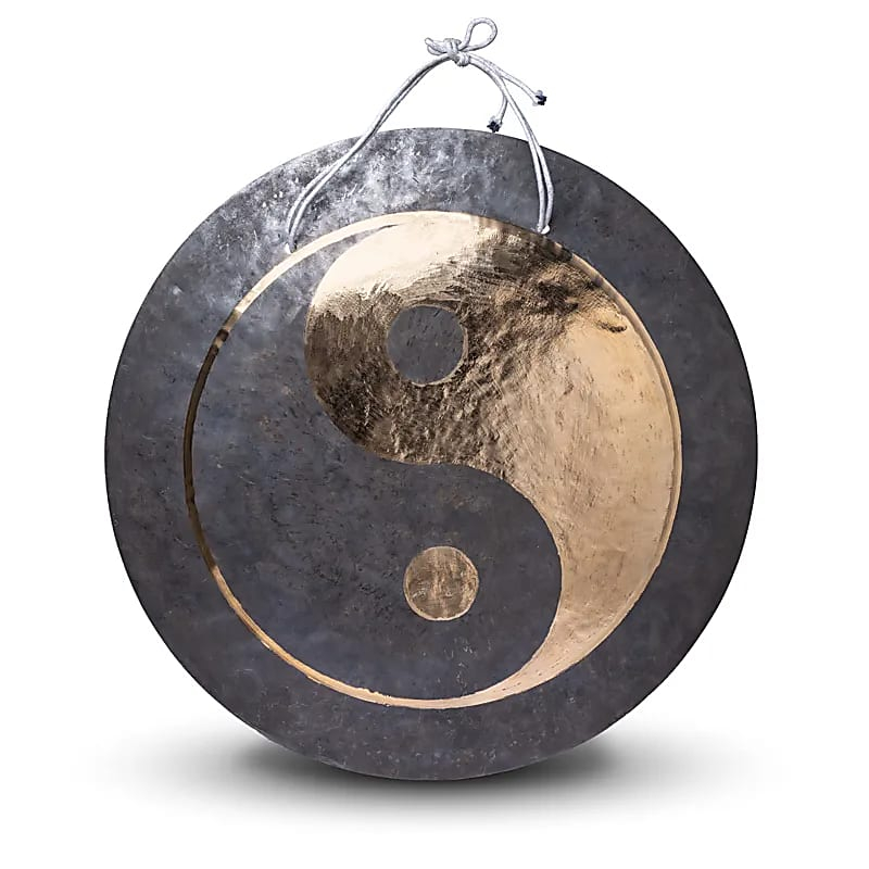 Wind Gong Yin Yang 70 cm - Windgong mit Balance-Motiv