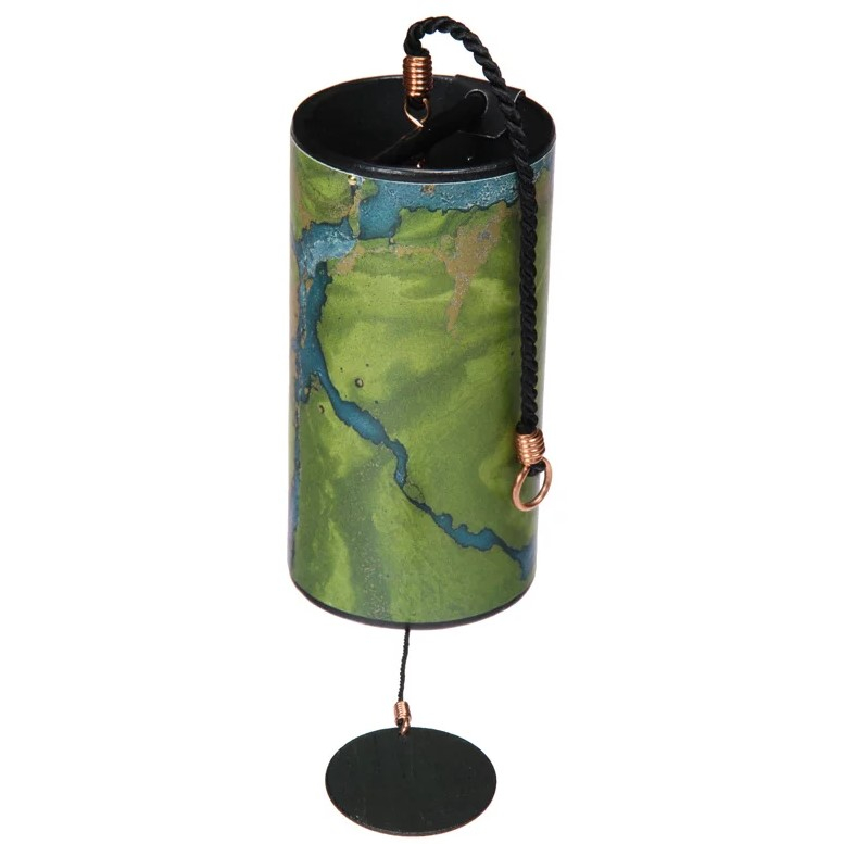 Zaphir Crystalide Windspiel - grün