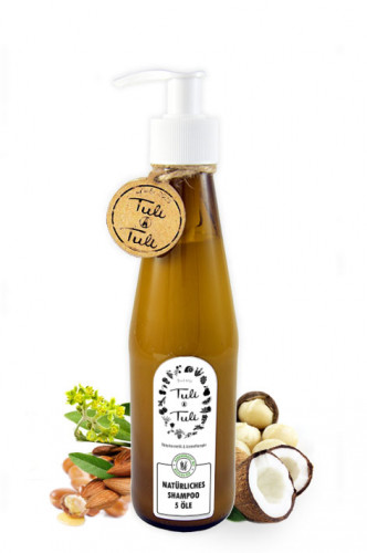 Natürliches Shampoo 5 Öle Rosmarin-Zitronengras